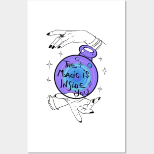 Magic Bottle Posters and Art